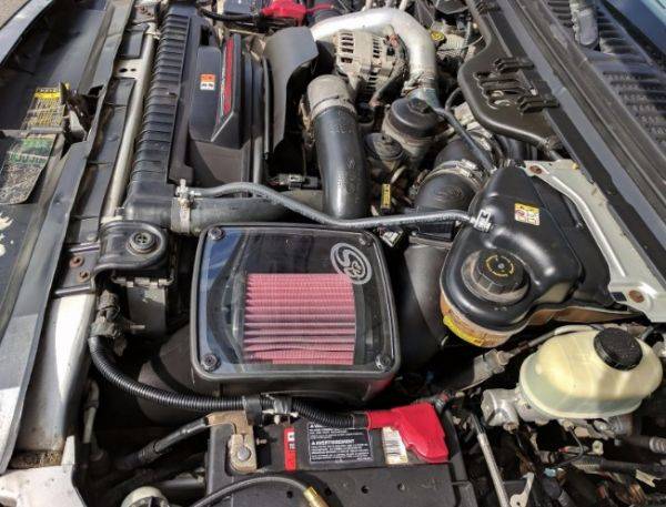 Load image into Gallery viewer, S&B | 2003-2007 Ford Super Duty 6.0L Power Stroke Dry Extendable Air Intake