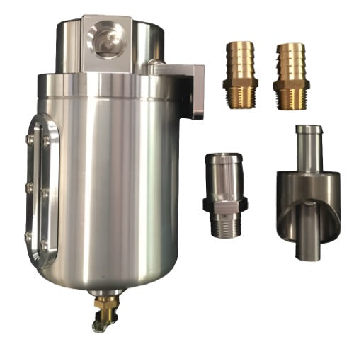 No Limit Fabrication | Universal Catch Can - Raw