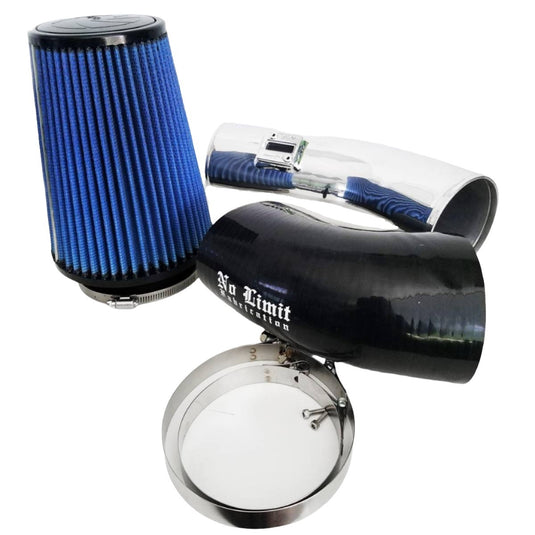 No Limit Fabrication | 2011-2016 Ford 6.7L Power Stroke Cold Air Intake Polished Oiled Filter Stage 1