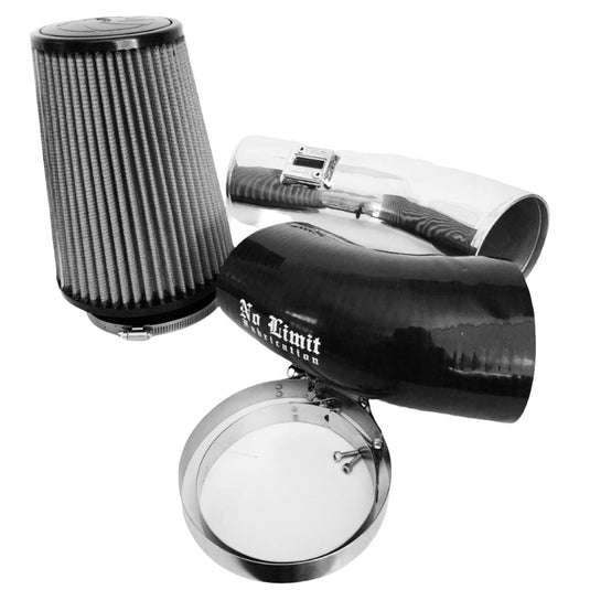 No Limit Fabrication | 2011-2016 Ford 6.7L Power Stroke Cold Air Intake Polished Dry Filter Stage 1