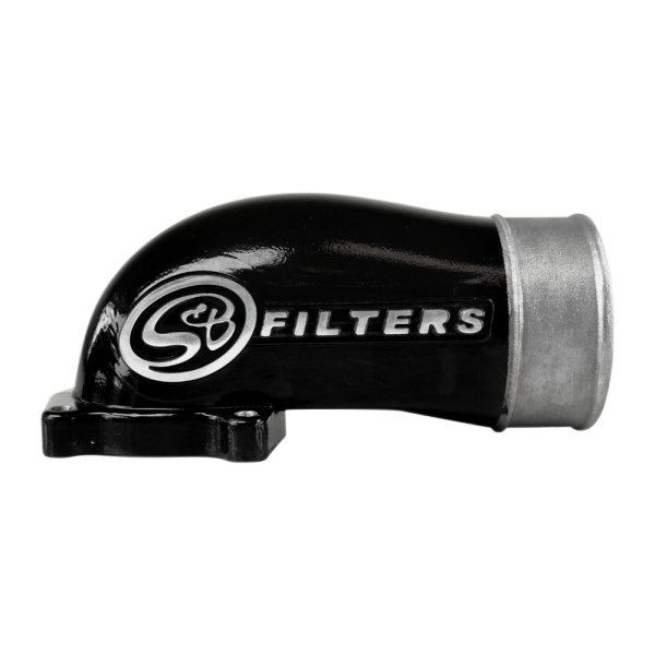 Load image into Gallery viewer, S&B | 2005-2007 Ford 6.0L Power Stroke Intake Elbow With Cold Side Intercooler Piping & Boots