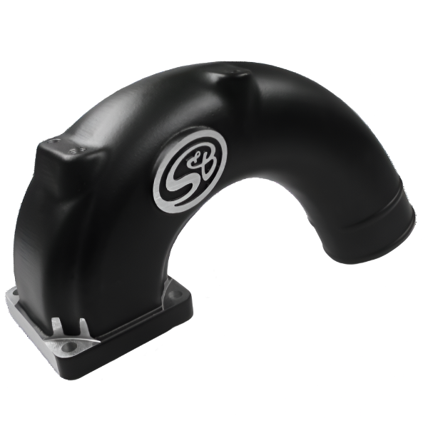 Load image into Gallery viewer, S&B | 1998.5-2002 Dodge Ram 5.9 Cummins 180 Degree Intake Elbow | 76-1007