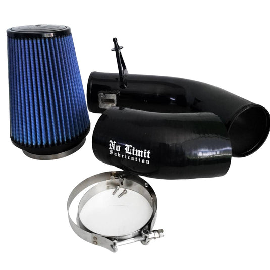 No Limit Fabrication | 2017-2019 Ford 6.7L Power Stroke Cold Air Intake Black Oiled Filter Stage 1