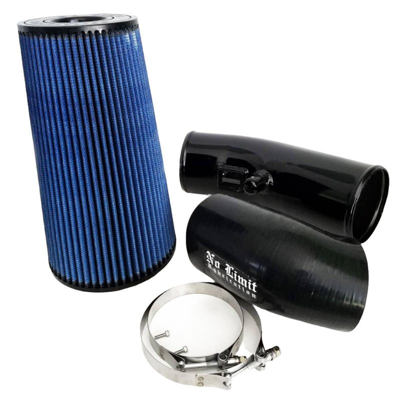 Load image into Gallery viewer, No Limit Fabrication | 2011-2016 Ford 6.7L Power Stroke Cold Air Intake Black Oiled Filter Stage 2