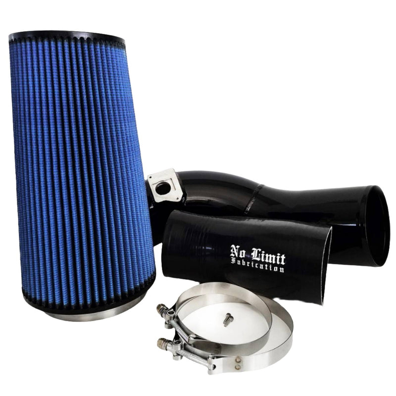 Load image into Gallery viewer, No Limit Fabrication | 2003-2007 Ford 6.0L Power Stroke Cold Air Intake Black Oiled Filter