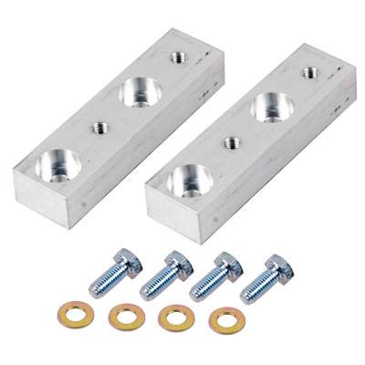 Load image into Gallery viewer, Synergy | 2007-2018 Jeep Wrangler JK Rear Sway Bar Drop Bracket Kit Billet Alum 1.0 Inch Drop