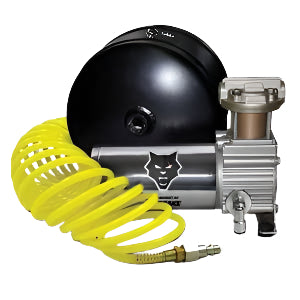 PacBrake | Premium Triple Train Horn Kit W/ Air Horn Kit (HP10254) and Onboard Air Kit (HP10163)