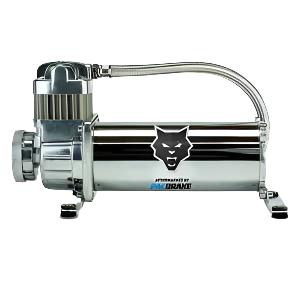 PacBrake | 12V HP425 Series Air Compressor Kit Air Compressor and Braided Hose Only