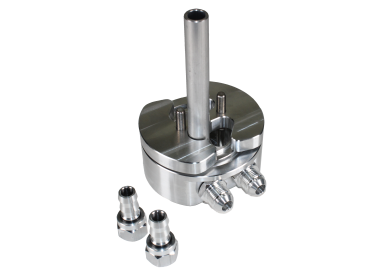 Load image into Gallery viewer, G&R Diesel | Billet Aluminum Bottom Sump With Integrated Fuel Return System