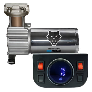 Load image into Gallery viewer, PacBrake | Premium In Cab Control Kit For Independent Electric Air Spring Activation With Digital Gauge