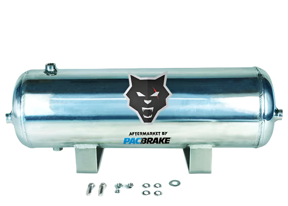 Load image into Gallery viewer, PacBrake | 2.5 Gallon Aluminum Basic Air Tank Kit Tank and Hardware Only