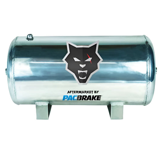 PacBrake | 5 Gallon Aluminum Basic Air Tank Kit Tank and Hardware Only