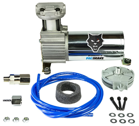 PacBrake | 12V HP325 Series Basic Air Compressor Kit Air Compressor and Required Hardware Only