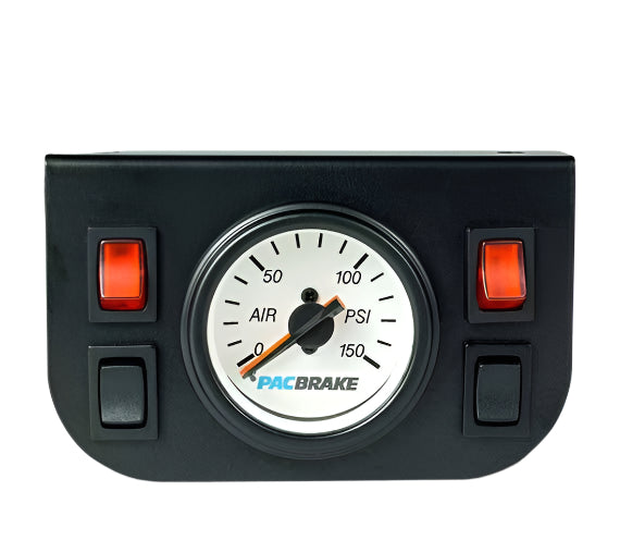 Load image into Gallery viewer, PacBrake | Basic Independent Electrical In Cab Control Kit W/ Mechanical Gauge