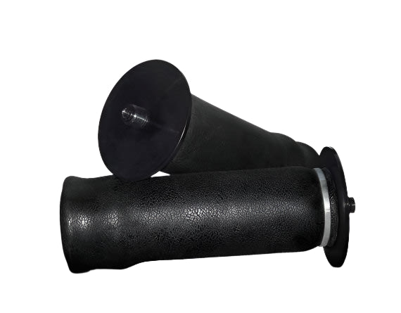 Load image into Gallery viewer, PacBrake | Heavy Duty Rear Air Suspension Kit For Dodge / Ford / GM Universal Air Suspension Kit with Sleeve Style Air Spring