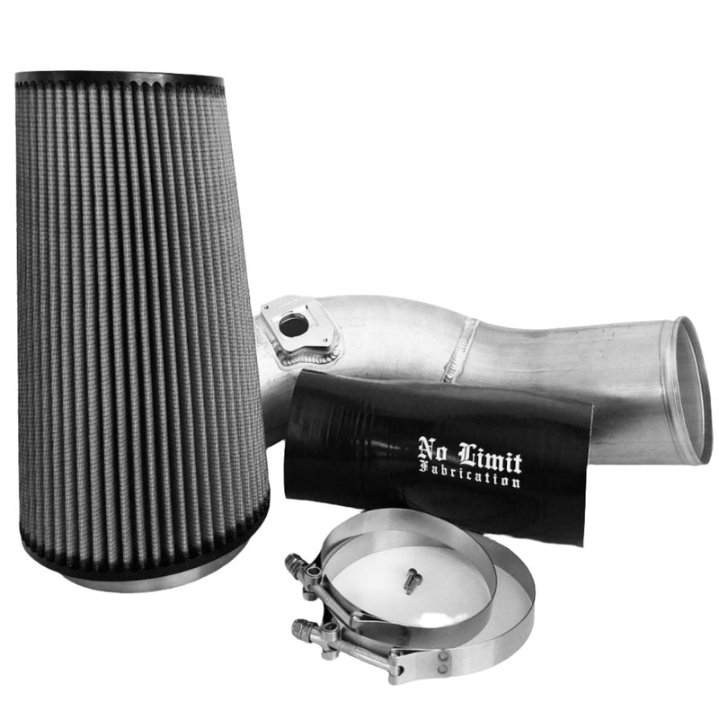 Load image into Gallery viewer, No Limit Fabrication | 2003-2007 Ford 6.0L Power Stroke Cold Air Intake Raw Dry Filter