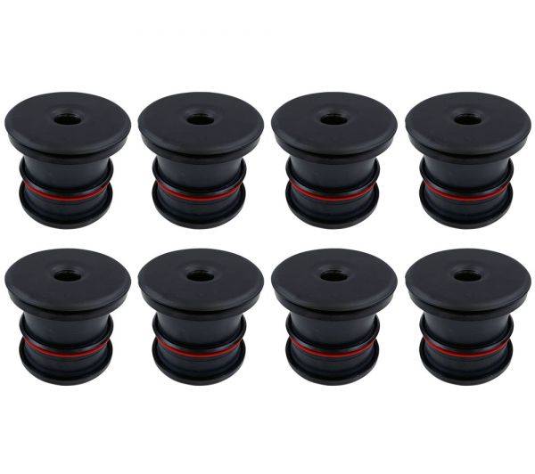Load image into Gallery viewer, S&B | 2008-2016 Ford F-250 / F-350 Power Stroke 6.4L / 6.7L Crew Cab 8 Piece Silicone Body Mount Kit