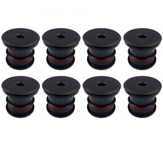 S&B | 2008-2016 Ford F-250 / F-350 Power Stroke 6.4L / 6.7L Crew Cab 8 Piece Silicone Body Mount Kit