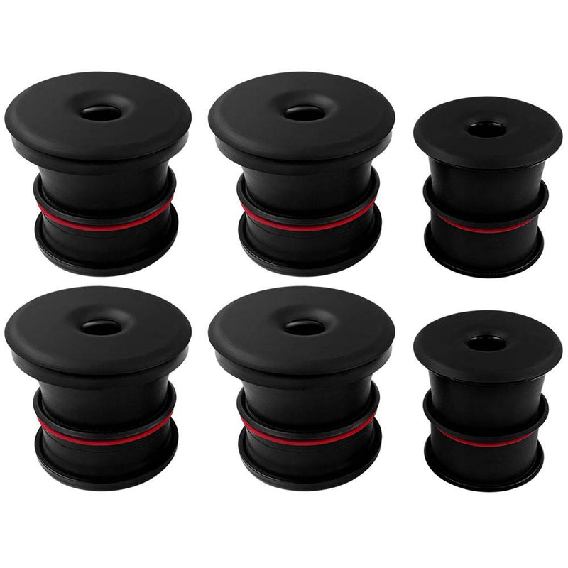 Load image into Gallery viewer, S&B | 2003-2007 Ford Super Duty Reg / Ext Cab 6 Piece Silicone Body Mount Kit