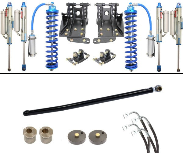 Carli Suspension | 2008-2010 Ford Super Duty Coilover Bypass System - 2.5 Inch Lift