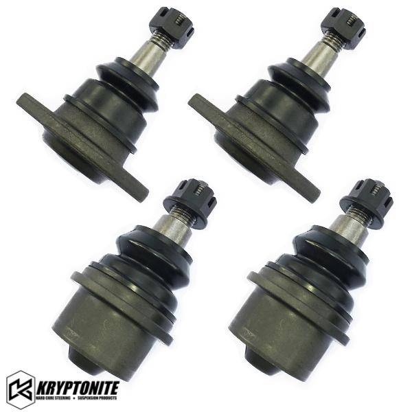 Kryptonite | 2011-2021 GM 2500 / 3500 Upper & Lower Ball Joint Package (For Aftermarket Control Arms)
