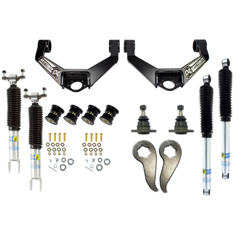 Kryptonite | 2011-2019 GM 2500 / 3500 Stage 3 Leveling Kit With Bilstein Shocks