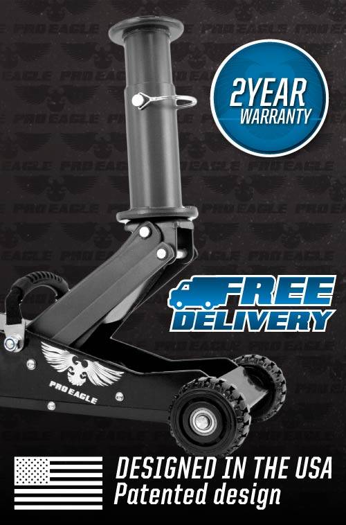 Pro Eagle | 1.5 Ton Big Wheel Off Road Jack