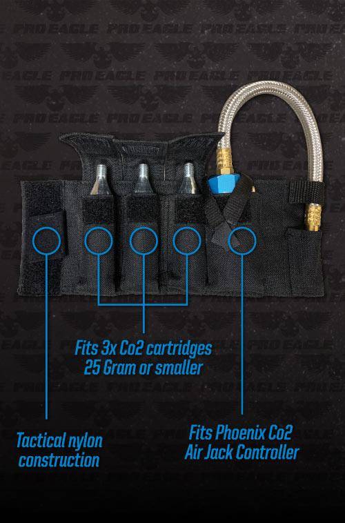 Pro Eagle | Roll Bar Mount & C02 Holster