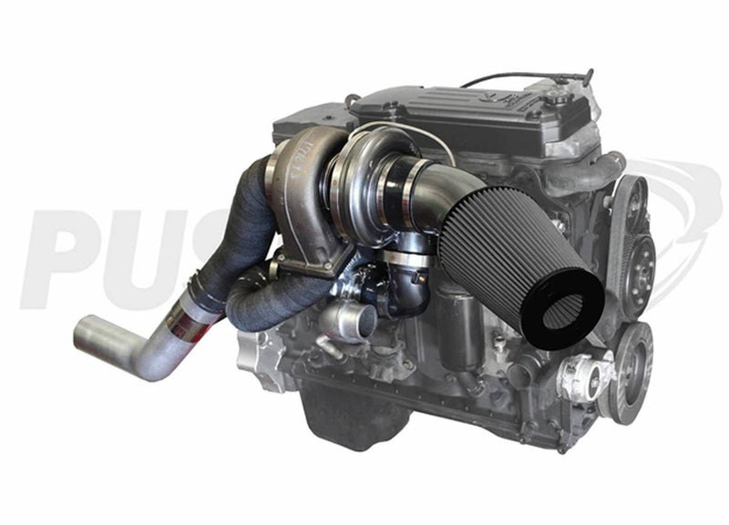 Load image into Gallery viewer, Pusher | 2003-2007 Dodge Ram 5.9 Cummins High Mount Compound Turbo System