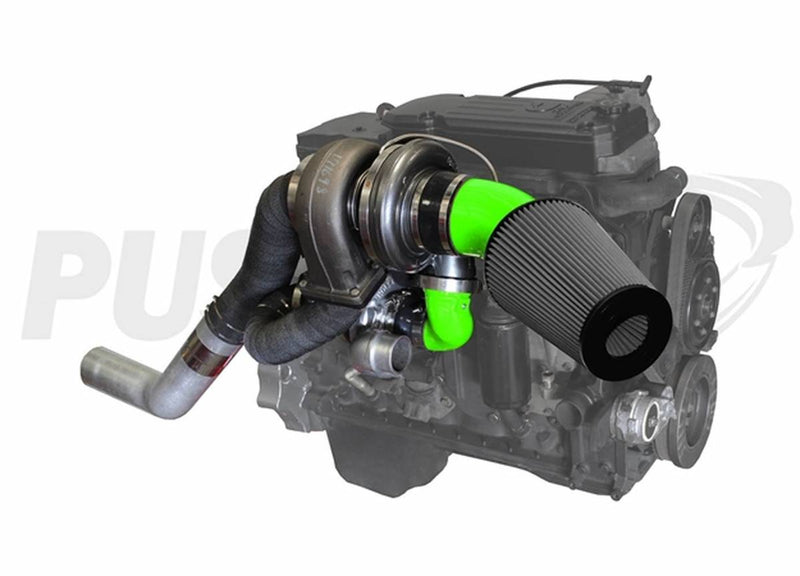 Load image into Gallery viewer, Pusher | 2003-2007 Dodge Ram 5.9 Cummins High Mount Compound Turbo System