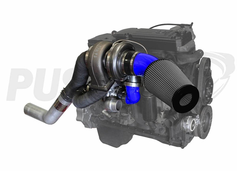 Load image into Gallery viewer, Pusher | 2003-2007 Dodge Ram 5.9 Cummins High Mount Compound Turbo System