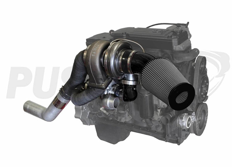 Load image into Gallery viewer, Pusher | 2003-2007 Dodge Ram 5.9 Cummins High Mount Compound Turbo System