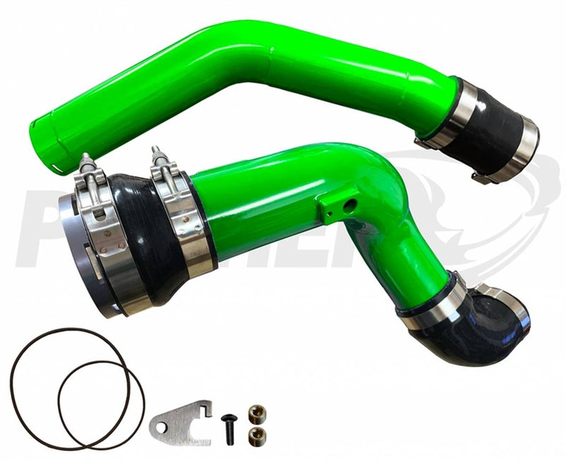 Load image into Gallery viewer, Pusher | 2017-2022 Ford F250 / F350 6.7L Power Stroke W/ Throttle Valve Adapter 3 Inch Hot & Cold Side Charge Tubes