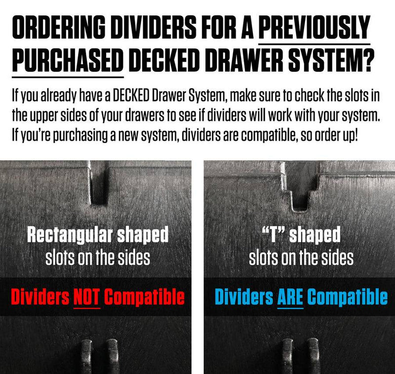 Load image into Gallery viewer, Decked | Drawer Dividers | Full Size - Set Of Four