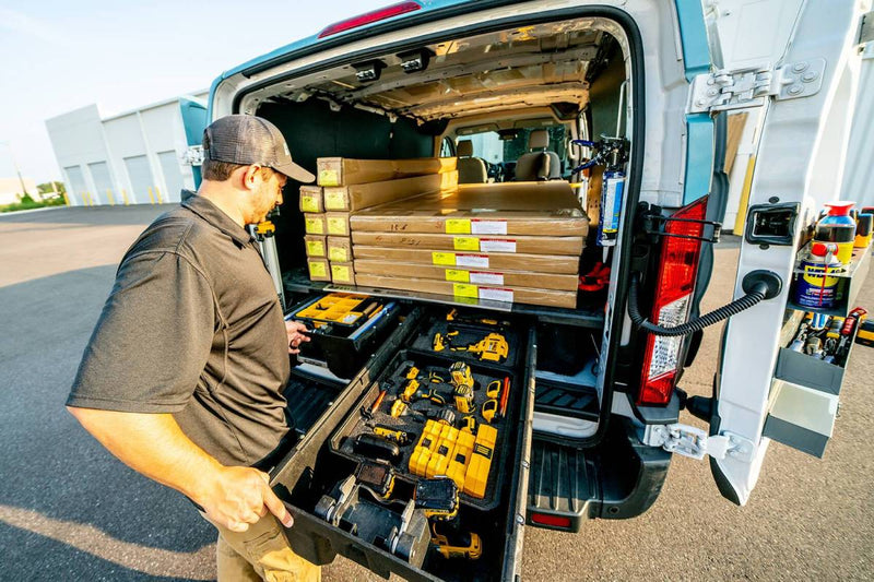Load image into Gallery viewer, Decked | 2007-2024 Mercedes Benz & Sprinter (All Sprinters) Cargo Van 170 Inch Wheelbase Drawer System