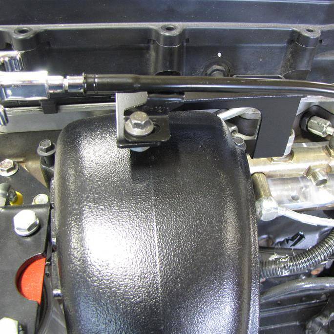 Load image into Gallery viewer, Glacier Diesel Power | 2003-2007 Dodge Ram 5.9 Cummins Mega Rail Engine Oil Dipstick Bracket