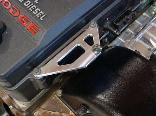 Glacier Diesel Power | 2007.5-2018 Dodge Ram 6.7 Cummins Billet Engine Oil Dipstick Bracket