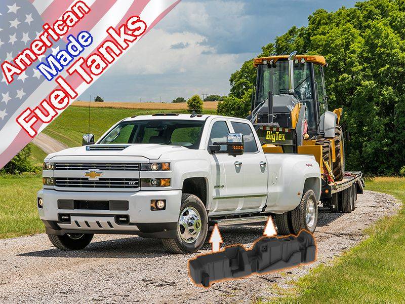 Load image into Gallery viewer, Titan Fuel Tanks | 2017-2019 GM 2500 / 3500 6.6L Duramax Crew Cab Long Bed Fuel Tank