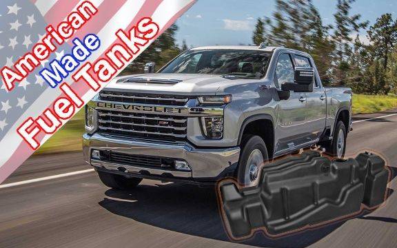 Load image into Gallery viewer, Titan Fuel Tanks | 2020-2022 GM 2500 / 3500 6.6L Duramax Crew Cab Short Bed Tank