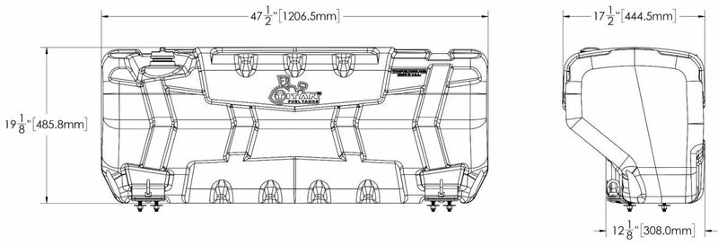 Load image into Gallery viewer, Titan Fuel Tanks | Travel Trekker 40 Gallon Auxiliary Fuel System