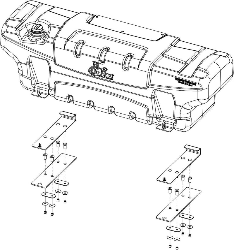 Load image into Gallery viewer, Titan Fuel Tanks | Aluminum Body Insulator Kit