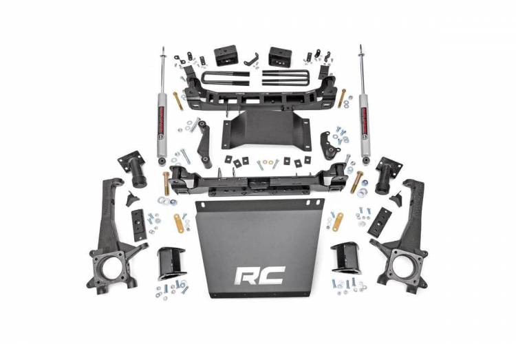 Load image into Gallery viewer, Rough Country | 2016-2023 Toyota Tacoma 2WD / 4WD 4 Inch Lift Kit With Premium N3 Shocks