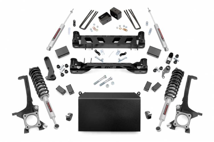 Load image into Gallery viewer, Rough Country | 2007-2015 Toyota Tundra 4WD 4.5 Inch Lift Kit - Lifted Struts With N3 Rear Shocks