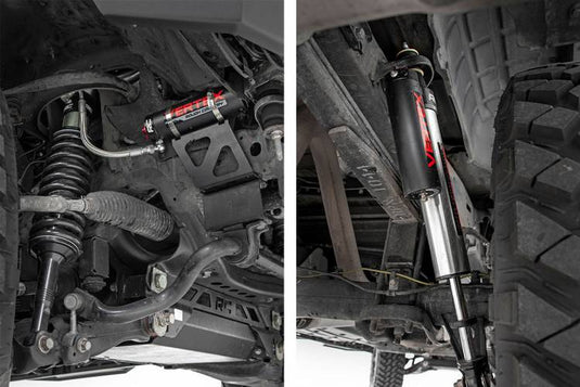 Rough Country | 2007-2015 Toyota Tundra 4WD 6 Inch Lift Kit - Vertex Adjustable Coilovers With V2 Rear Shocks