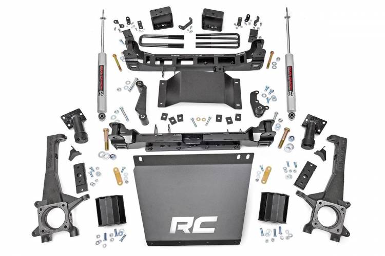 Load image into Gallery viewer, Rough Country | 2016-2023 Toyota Tacoma 2WD / 4WD 6 Inch Lift Kit - M1 Struts With M1 Shocks | 75840