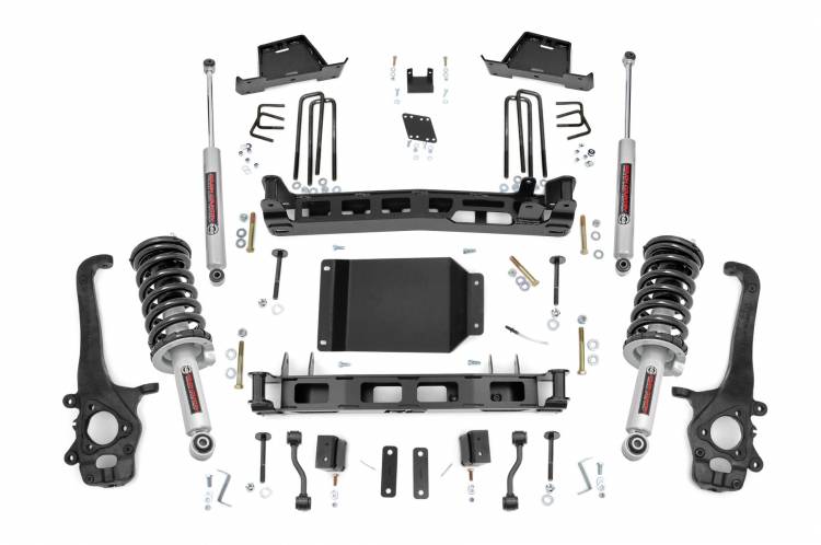 Load image into Gallery viewer, Rough Country | 2004-2015 Nissan Titan 4WD 6 Inch Lift Kit - N3 Struts