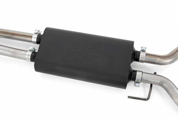 Load image into Gallery viewer, Rough Country | 2009-2021 Toyota Tundra 4.6L / 5.7L Stainless Cat-Back Exhaust