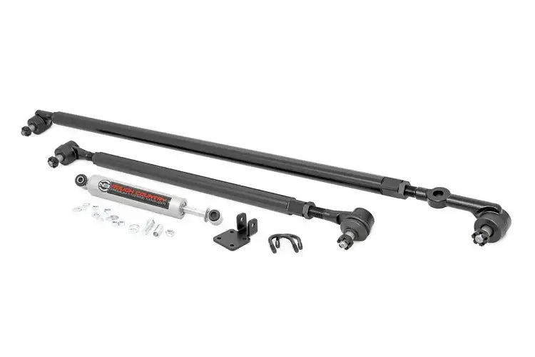 Load image into Gallery viewer, Rough Country | Jeep Cherokee XJ / Wrangler TJ HD Steering Kit - Steering Kit & Stabilizer