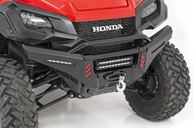 Load image into Gallery viewer, Rough Country | 2016-2022 Honda Pioneer 1000 Bumper Wings - Factory Bumper Without Stinger