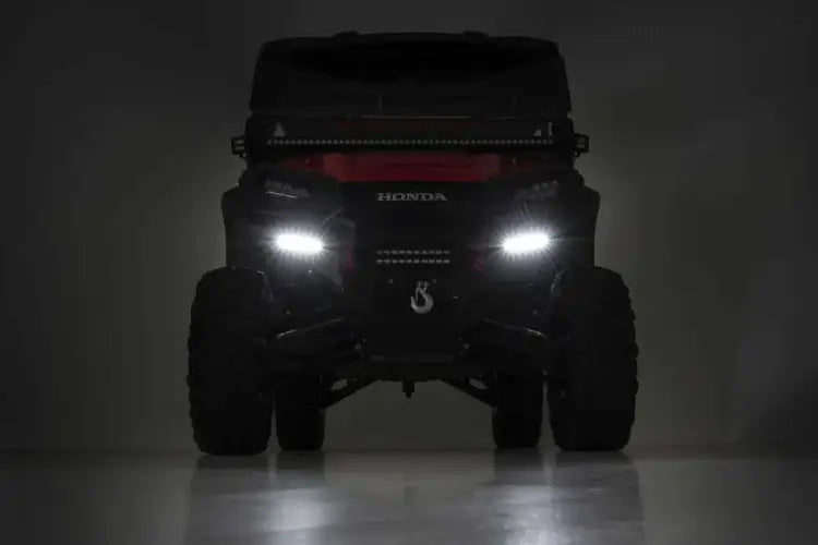 Load image into Gallery viewer, Rough Country | 2016-2022 Honda Pioneer 1000 Bumper Wings - Factory Bumper Without Stinger